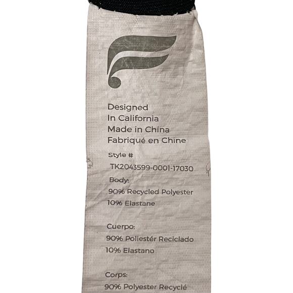 Fabletics Cropped Racerback Tank - Black - Small - Picture 11 of 14